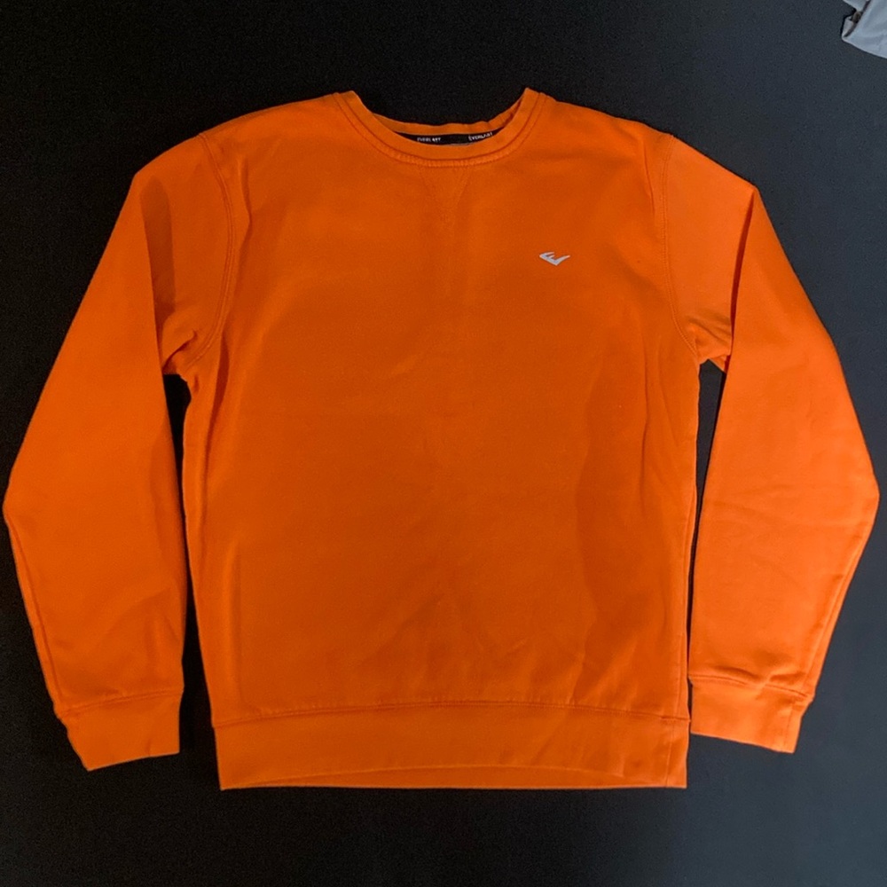 Everlast Orange Crewneck Sweatshirt